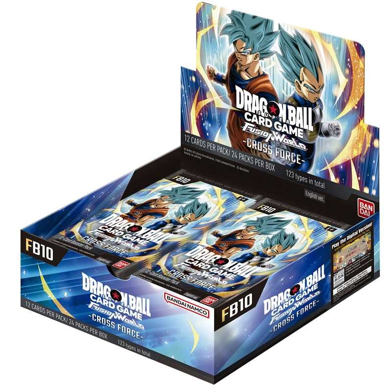 Dragon Ball Super Fusion World FB10 Cross Force Booster Box ENG