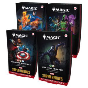 Magic Marvel Super Heroes Commander Deck Set ENG