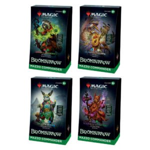 Magic the Gathering Bloomburrow Commander Deck Set 4 Mazzi ITA