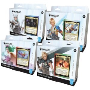 Magic Final Fantasy Collector's Commander Display 4 Deck ENG