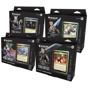 Magic Final Fantasy Commander Display 4 Deck ITA