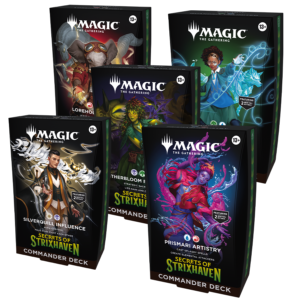 Magic Secrets of Strixhaven Commander Deck Set ENG