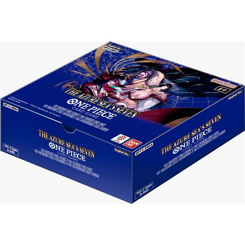 One Piece Card Game OP14 The Azure Sea's Seven Booster Box ENG - Image 2