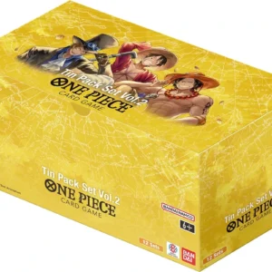 One Piece Card Game Tin Pack Set Vol.2 TS02 ENG Sealed Case 12 Tin