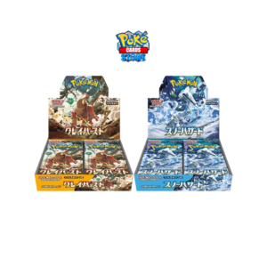Pokemon Card Game Clay Burst and Snow Hazard Booster Box Sv2D Sv2P