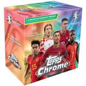 2024 Topps Chrome UEFA EURO 2024 Hobby Box Sealed